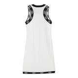 Twinset Abito Bicolore Giromanica con Logo per Bambina 251GJ3QW5 BIANCO TWINSET 