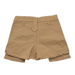 U+È Short Modello Gonna Tinta Unita per Bambina UE1760 SABBIA U+è 