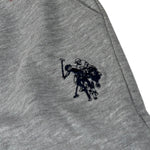 U.S. Pollo Assn Pantalone Modello Tuta tinta unita con Logo Grigio per Bambino 50477 GRIGIO U.S. POLLO ASSN 