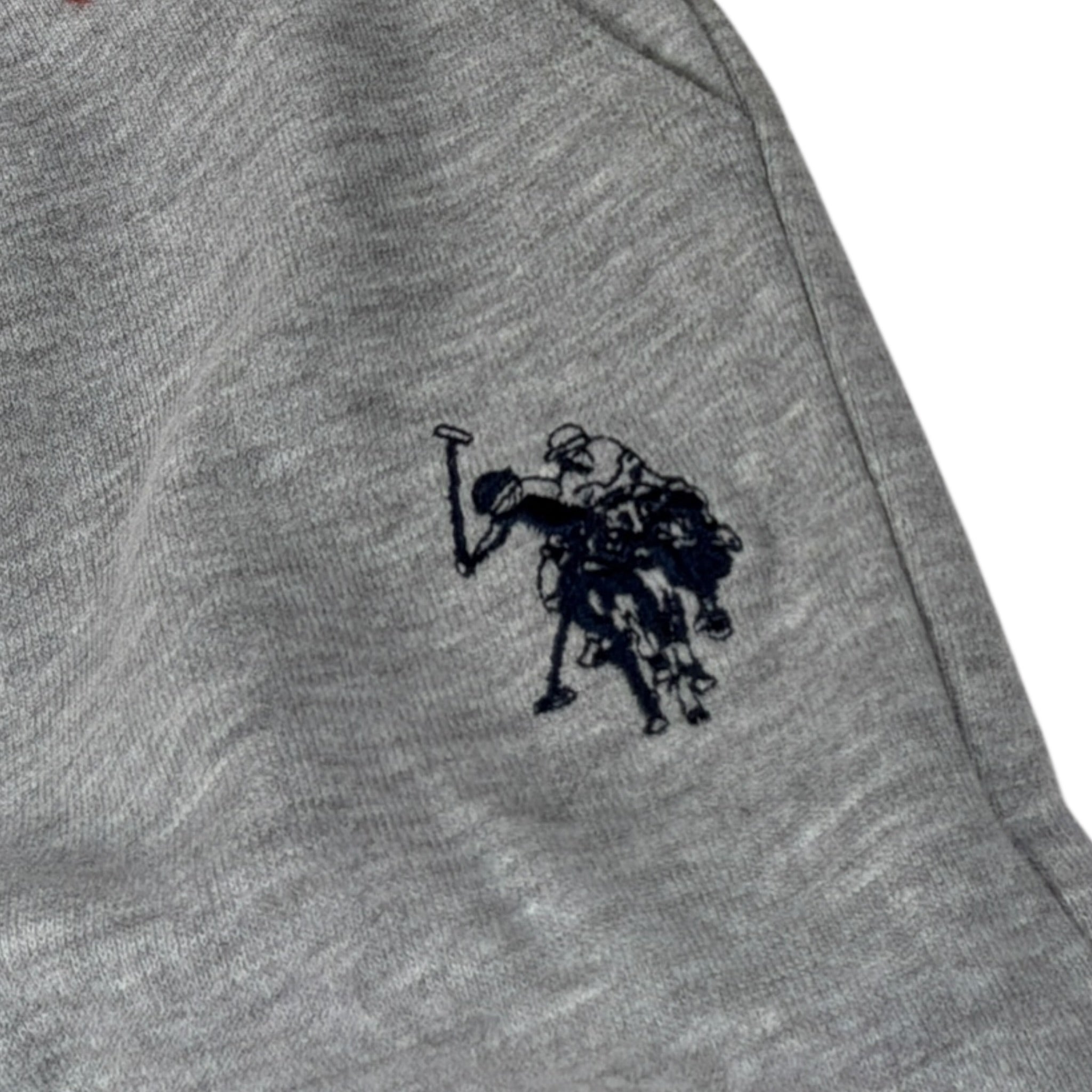 U.S. Pollo Assn Pantalone Modello Tuta tinta unita con Logo Grigio per Bambino 50477 GRIGIO U.S. POLLO ASSN 