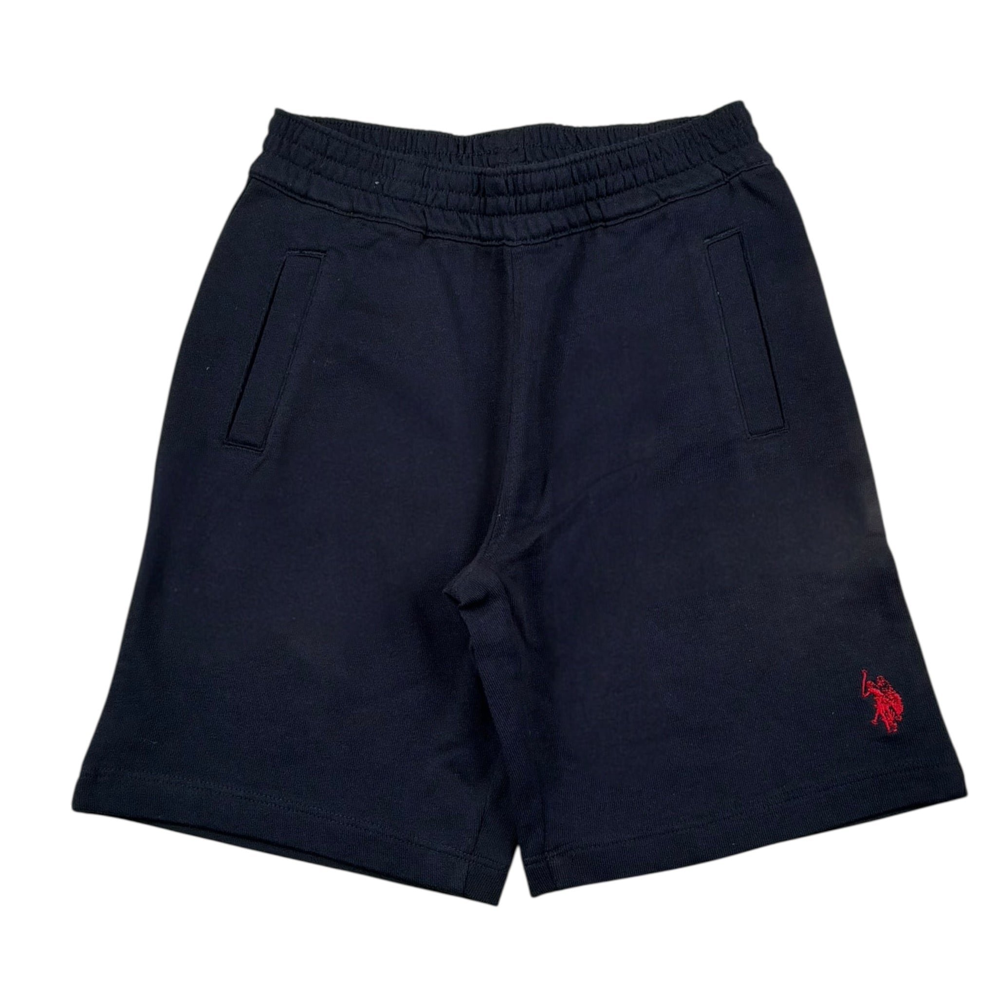 U.S. Pollo Assn Bermuda tinta unita In Tuta Blu per Bambino 61366 BLU U.S. POLLO ASSN 
