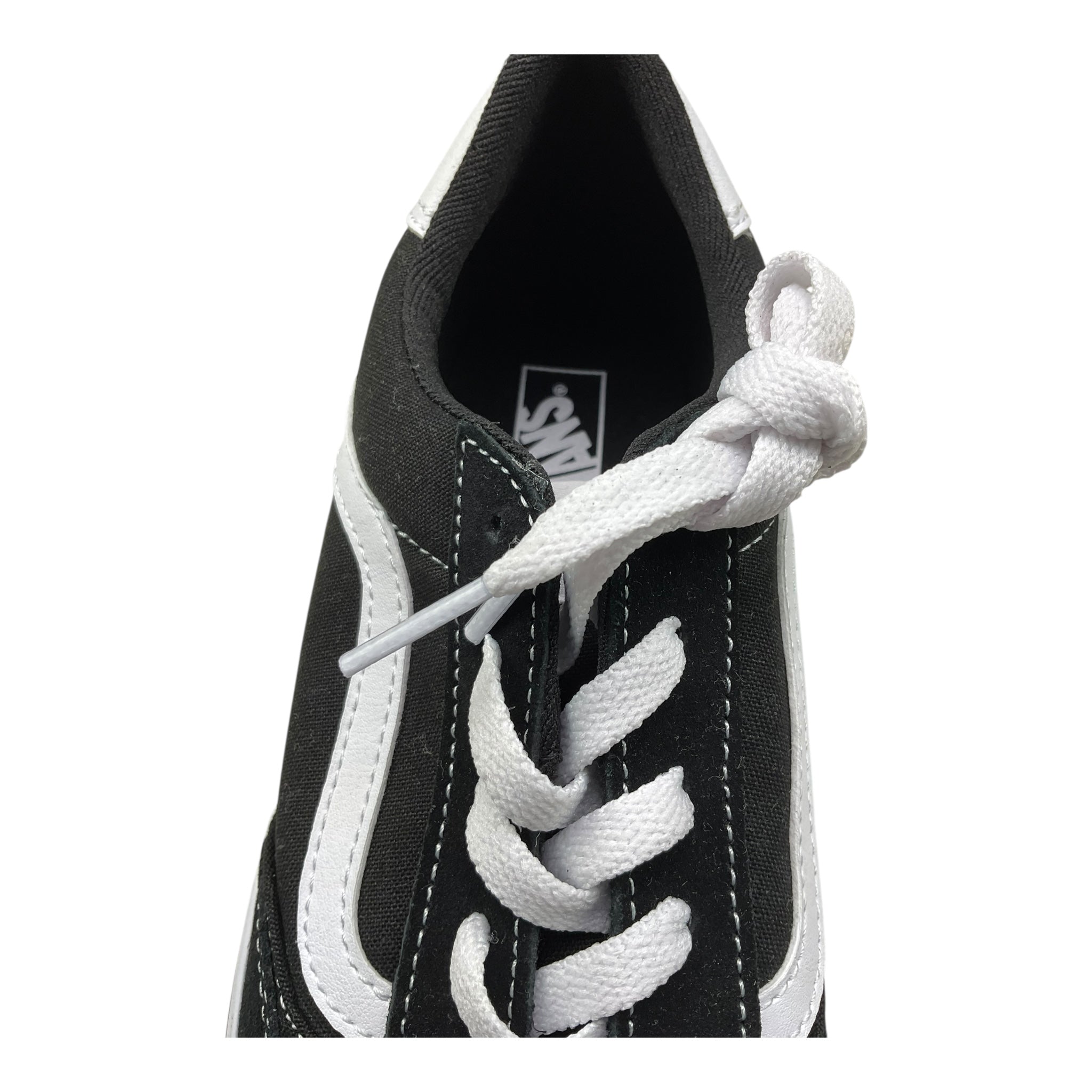 Vans Sneakers Tinta Unita con Lacci per Bambino VN000D82BA21 NERO VANS 