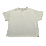 Vicolo Camicia Mezza Manica tinta unita Avorio per Bambina 3146M00087 AVORIO VICOLO 