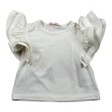 Vicolo T-Shirt Girocollo Tinta Unita con Logo per Neonata 3146M00370 PANNA VICOLO 