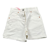 Vicolo Short tinta unita con Girovita Regolabile Bianco per Bambina 3146P0545 BIANCO VICOLO 