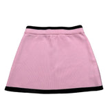 Vicolo Gonna Tinta Unita con Profilo In Contrasto per Bambina 3146W00302 ROSA VICOLO 