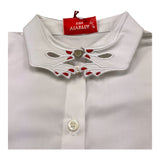 Vivetta Camicia Manica Lunga Tinta Unita per Bambina VE250648B BIANCO VIVETTA 