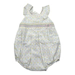 Wedoble Pagliaccetto Giromanica Tinta Unita per Neonata 005152293 BIANCO WEDOBLE 