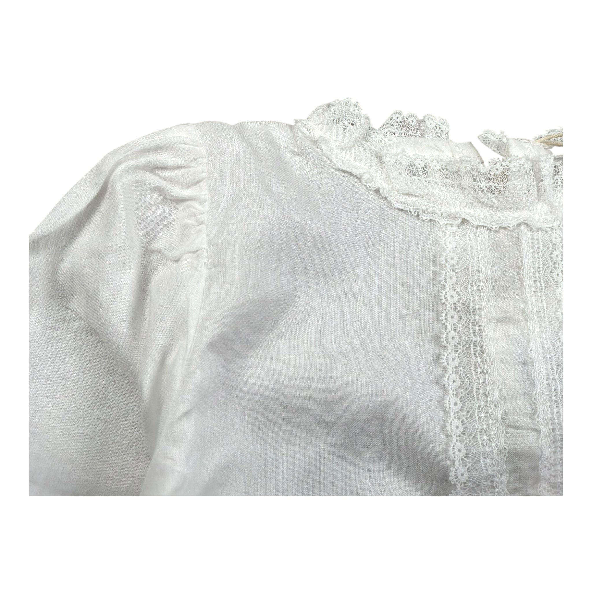 Wedoble Body Camicia Manica Lunga Tinta Unita per Neonata V230196A BIANCO WEDOBLE 