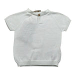 Wedoble T-Shirt Girocollo Tinta Unita per Neonato V2404301D BIANCO WEDOBLE 
