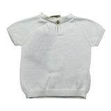 Wedoble T-Shirt Girocollo Tinta Unita per Neonato V2404301D BIANCO WEDOBLE 