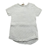 Wedoble Pagliaccetto Mezza Manica Tinta Unita per Neonato V2404305R BIANCO WEDOBLE 