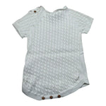 Wedoble Pagliaccetto Mezza Manica Tinta Unita per Neonato V2404305R BIANCO WEDOBLE 