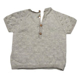 Wedoble T-Shirt Tinta Unita con Ricami per Neonato V2406302A BEIGE WEDOBLE 