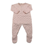 Wedoble Tutina Manica Lunga Tinta Unita per Neonata V2406346AA ROSA WEDOBLE 