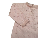 Wedoble Tutina Manica Lunga Tinta Unita per Neonata V2406346AA ROSA WEDOBLE 