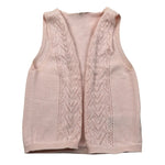 Wedoble Gilet Tinta Unita con Trafori per Neonata V2502309A ROSA WEDOBLE 