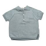 Wedoble T-Shirt Girocollo Tinta Unita per Neonato V2503319A AZZURRO WEDOBLE 