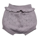 Wedoble Culotte Tinta Unita con Ricami per Neonata V2505331A LILLA WEDOBLE 