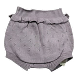 Wedoble Culotte Tinta Unita con Ricami per Neonata V2505331A LILLA WEDOBLE 