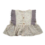 Wedoble Camicia Giromanica Tinta Unita Fantasia Floreale per Neonata V2505720E PANNA WEDOBLE 