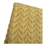 Wedoble Coperta Tinta Unita Traforato per Neonata V2507306A GIALLO WEDOBLE 