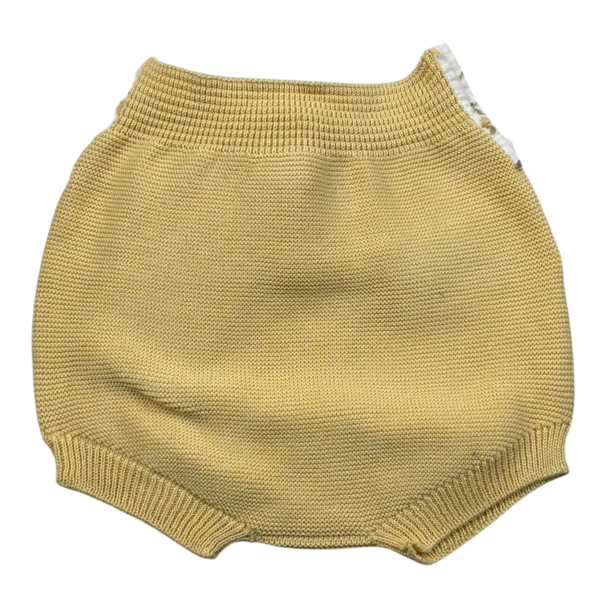 Wedoble Culotte Tinta Unita con Fiocco per Neonata V2507331E GIALLO WEDOBLE 