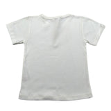 Wedoble T-Shirt Girocollo Tinta Unita con Bottoni per Neonato V2511602A PANNA WEDOBLE 