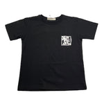Yes London T-Shirt Girocollo Tinta Unita per Bambino JR2120 NERO YES LONDON 