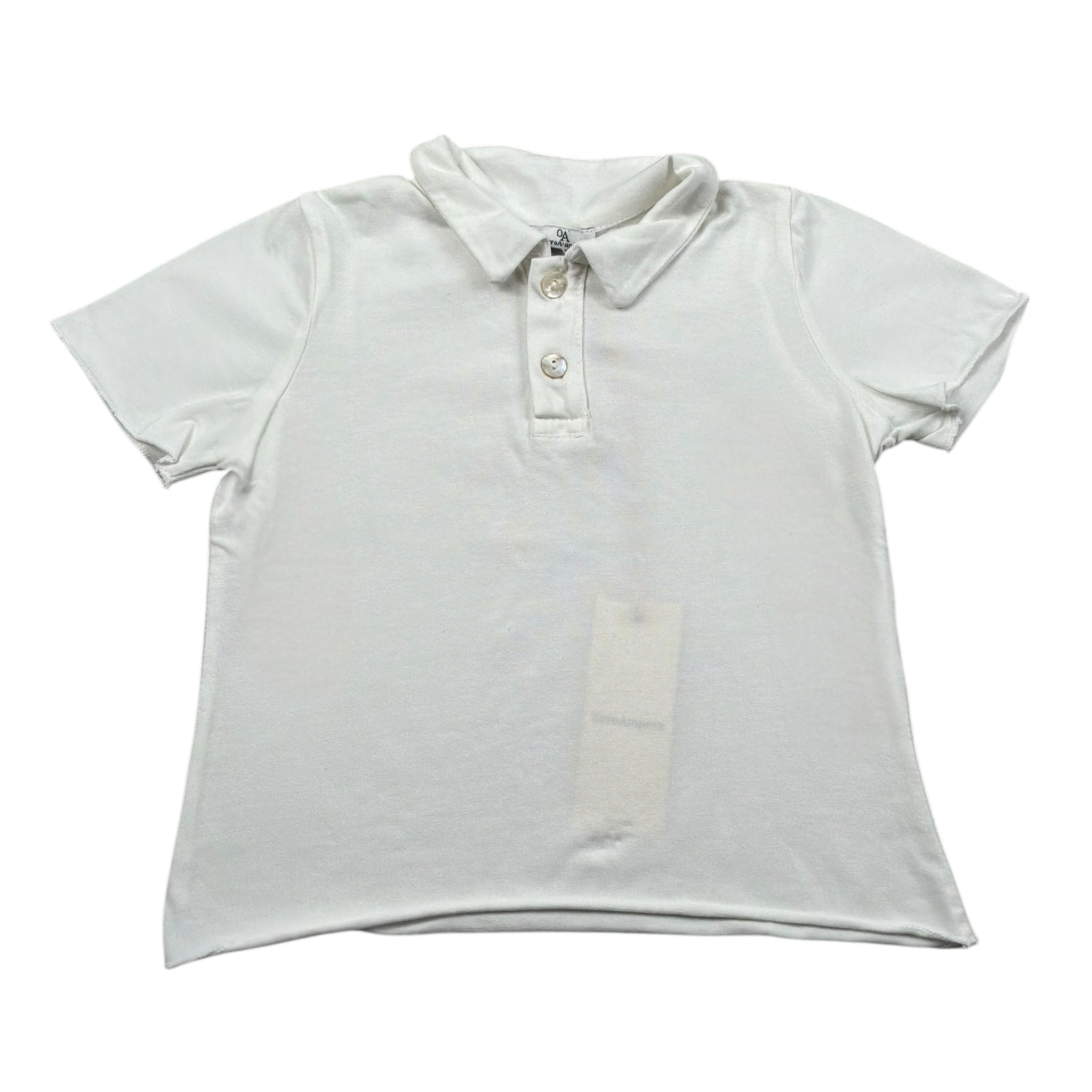 Zero Ampere Polo Mezza Manica Tinta Unita per Bambino POLONJ BIANCO ZERO AMPERE 
