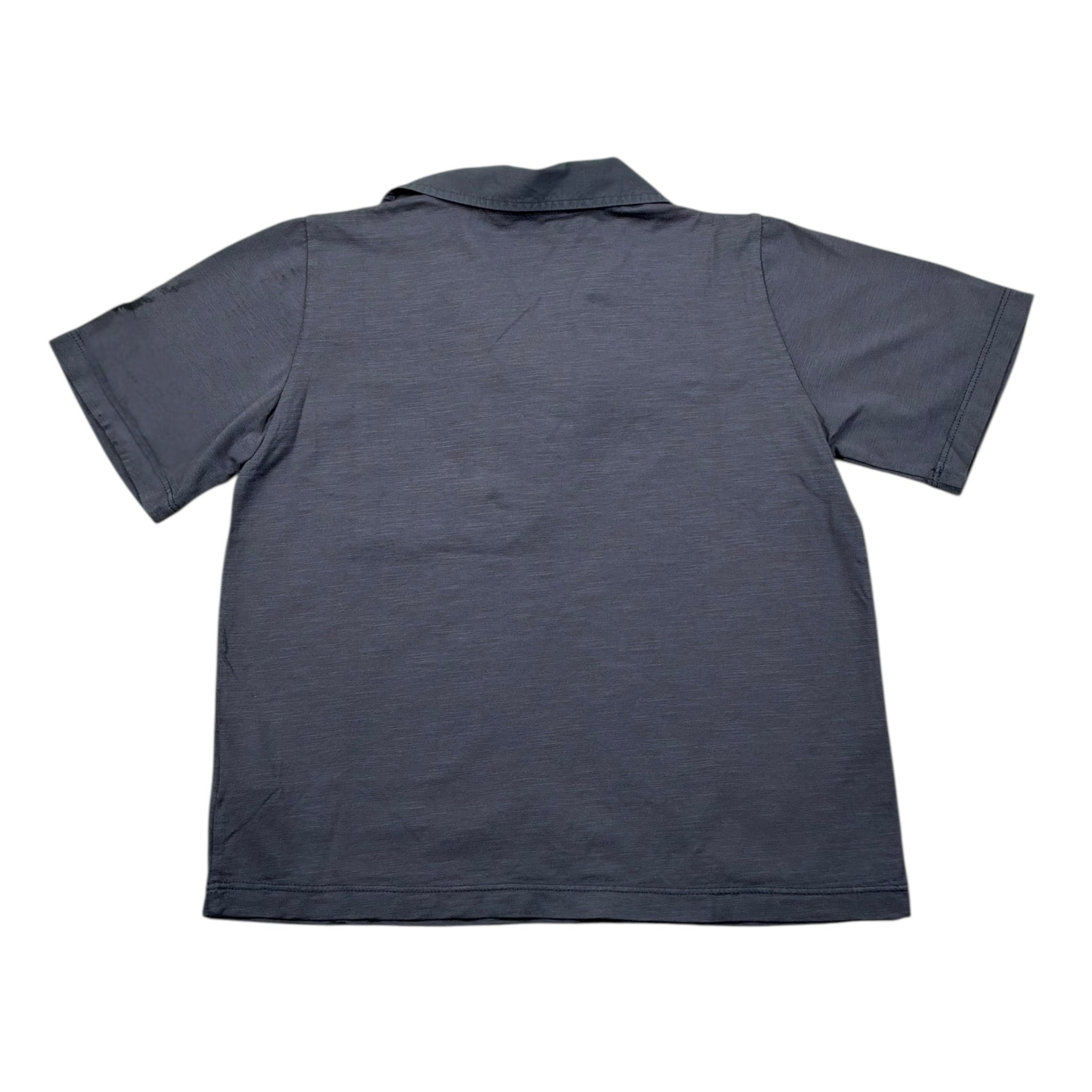 Zhoe & Tobiah Polo Mezza Manica Tinta Unita per Bambino BSE18MJ GRIGIO ZHOE & TOBIAH 