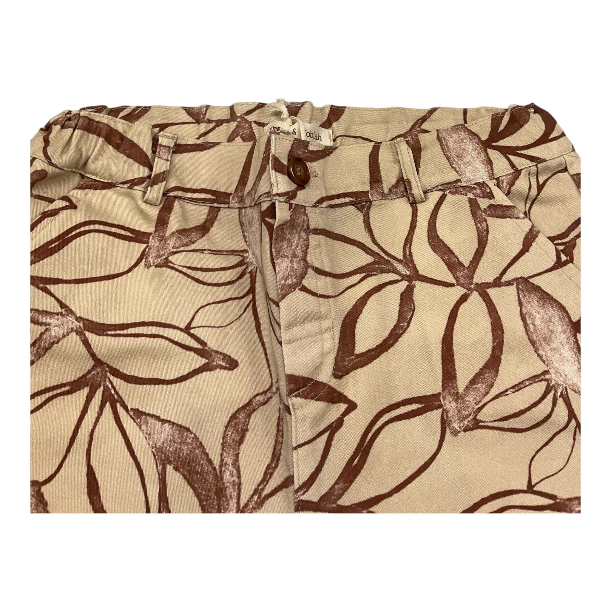 Zhoe & Tobiah Bermuda Tinta Unita Stampa Fantasia per Bambino JU1M BEIGE ZHOE & TOBIAH 