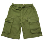 Zhoe & Tobiah Bermuda Tinta Unita con Elastico In Vita per Bambino J&P14M VERDE ZHOE & TOBIAH 