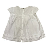 Zhoe & Tobiah Camicia Mezza Manica Tinta Unita per Bambina RTT11B BIANCO ZHOE & TOBIAH 
