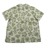 Zhoe & Tobiah Camicia Mezza Manica Tinta Unita Stampa Fantasia per Neonato WI1BN BEIGE/VERDE ZHOE & TOBIAH 