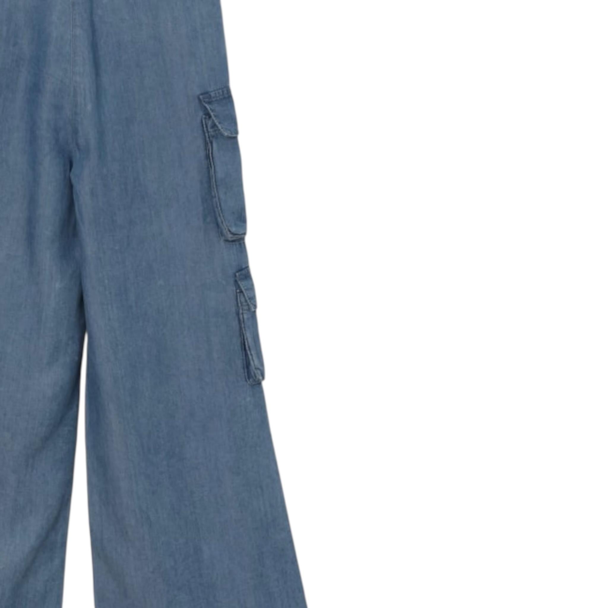 Liu Jo Tuta Intera In Denim con Zip per Bambina GA5101X BLU LIU JO 