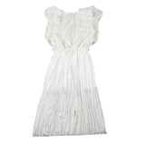 Illiana Tuta Intera Tinta Unita Giromanica per Bambina 531 BIANCO ILLIANA 