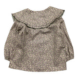 LA STUPENDERIA camicia manica lunga tinta unita con colletto Beige per Neonata TJCM466XN BEIGE LA STUPENDERIA 