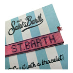 Saint Barth Bracciale Bicolore con Brillantini per Bambina 01104L PANNA SAINT BARTH 