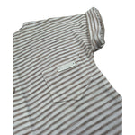 Lalalu' Pagliaccetto Tinta Unita con Fantasia A Righe per Neonato PAL4P BIANCO LALALU' 