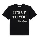 Moschino T-Shirt Tinta Unita con Stampa per Bambina HAM06R NERO MOSCHINO 