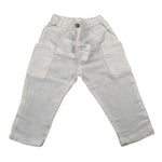 Play Up Pantalone Tinta Unita con Elastico In Vita per Neonato PA011AQ11603 PANNA PLAY UP 