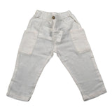 Play Up Pantalone Tinta Unita con Elastico In Vita per Neonato PA011AQ11603 PANNA PLAY UP 