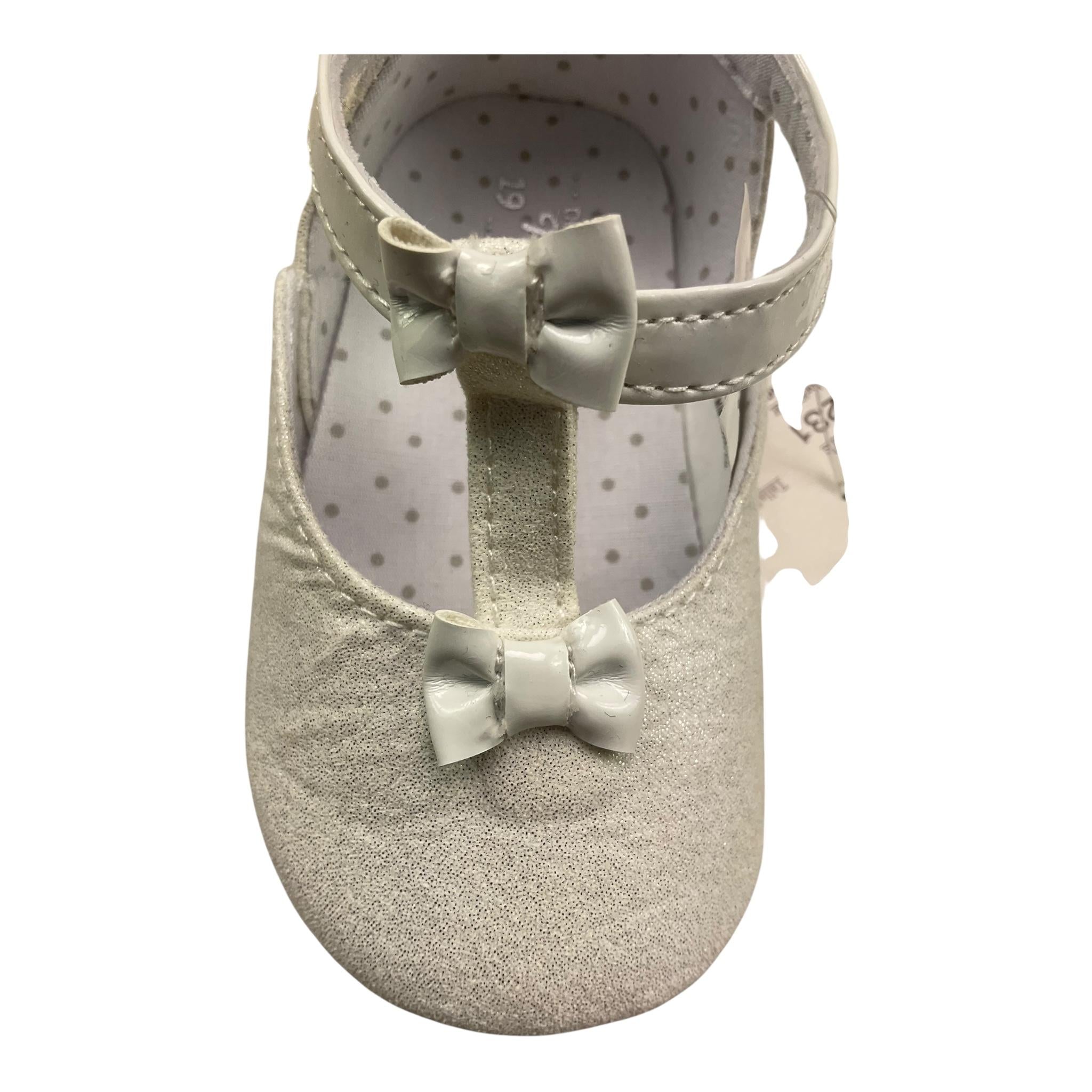 Mayoral Ballerina Tinta Unita con Fiocco per Neonata 9231 BIANCO MAYORAL 