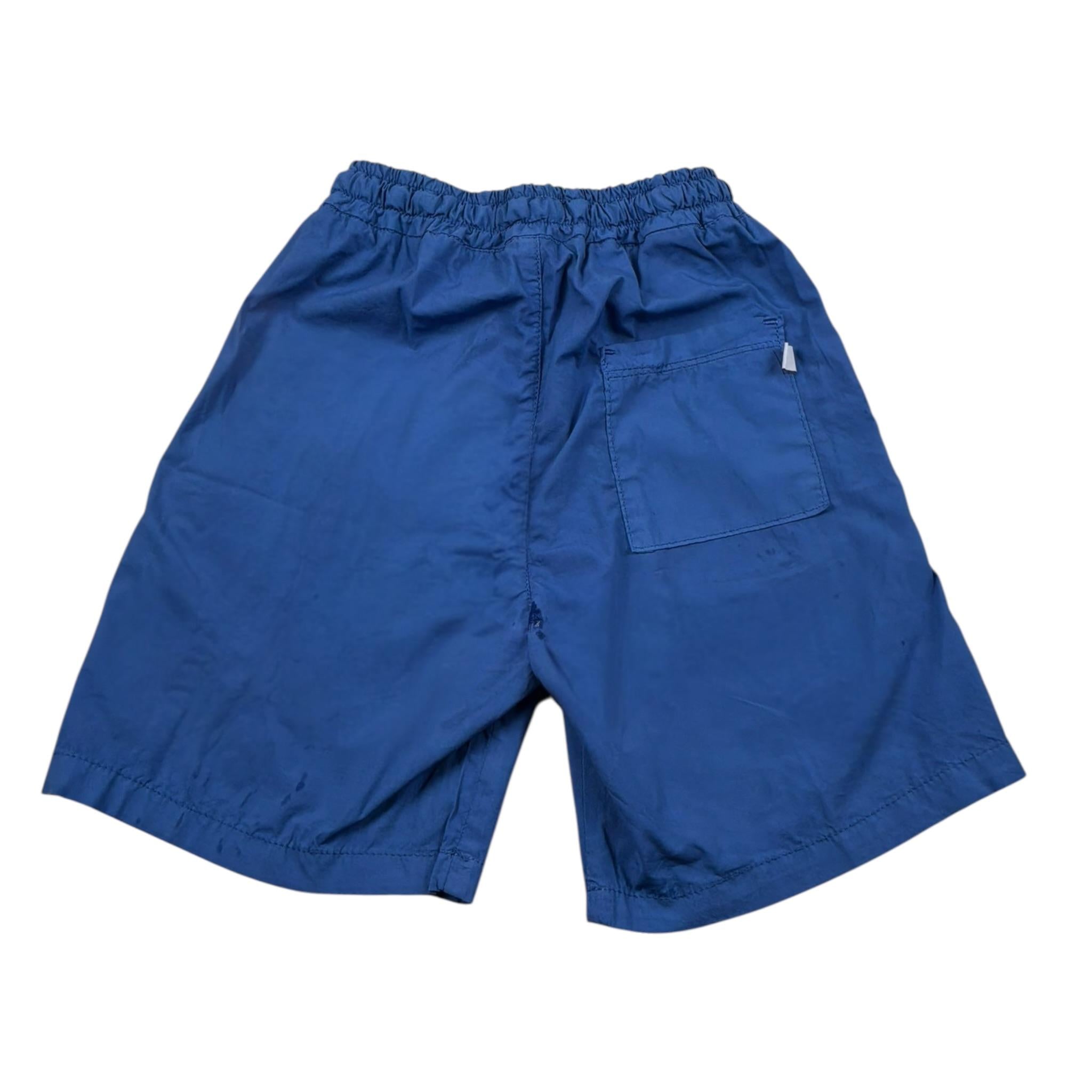 Manuel Ritz Bermuda Tinta Unita con Elastico In Vita per Bambino MR3019JX BLU MANUEL RITZ 