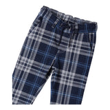 SARABANDA pantalone con elastico in vita fantasia scozzese Blu per Neonato 0A162N BLU SARABANDA 