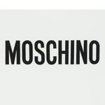MOSCHINO t-shirt girocollo tinta unita con stampa Bianco per Bambino HUM052 BIANCO MOSCHINO 