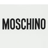 MOSCHINO t-shirt girocollo tinta unita con stampa Bianco per Bambino HUM052 BIANCO MOSCHINO 