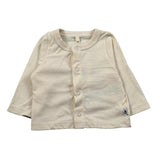 Petit Bateau Cardigan tinta unita Rosa per Neonata A09MM01460 ROSA PETIT BATEAU 