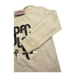 CESARE PACIOTTI shirt girocollo tinta unita con logo Panna per Bambino TSP5352BX PANNA CESARE PACIOTTI 